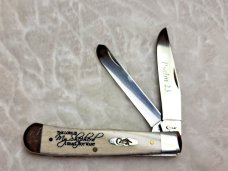 Vintage Case XX Trapper 6254 SS Natural Bone "Psalm 23" 2016 New In Box