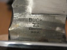 Buck 2009 Special Edition Buffalo Horn Fixed Blade Model # 119