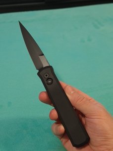 Pro-Tech Godfather Operator Automatic Knife Black