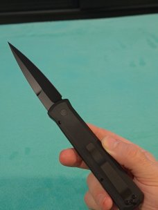Pro-Tech Godfather Operator Automatic Knife Black
