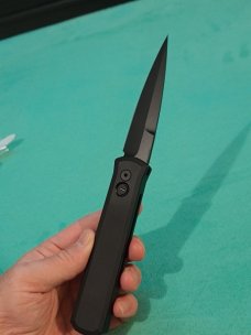 Pro-Tech Godfather Operator Automatic Knife Black