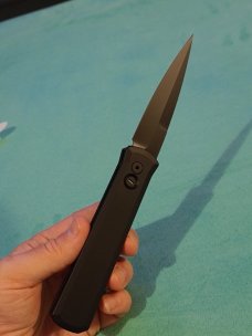 Pro-Tech Godfather Operator Automatic Knife Black