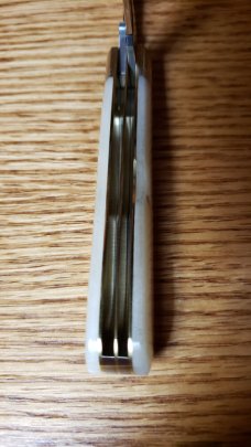 Great Eastern Waynorth Cutlery The Rider by C.C. Smooth White Bone Harness Jack NEW W/Tube & Button