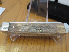 Case XX 2003 Mammoth Bark Ivory Rat Trapper Pattern # OI254 SS