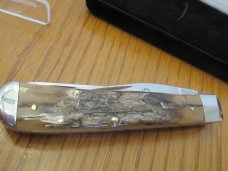Case XX 2003 Mammoth Bark Ivory Rat Trapper Pattern # OI254 SS