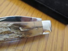 Case XX 2003 Mammoth Bark Ivory Rat Trapper Pattern # OI254 SS