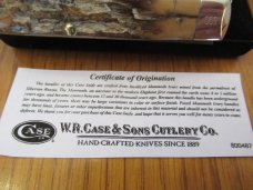 Case XX 2003 Mammoth Bark Ivory Rat Trapper Pattern # OI254 SS