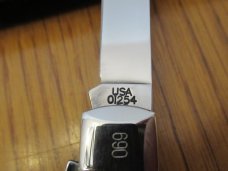 Case XX 2003 Mammoth Bark Ivory Rat Trapper Pattern # OI254 SS