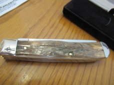 Case XX 2003 Mammoth Bark Ivory Rat Trapper Pattern # OI254 SS
