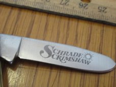 Schrade Special Edition Scrimshaw 1904 to 1999 Stockman Model # 585 SC