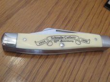 Schrade Special Edition Scrimshaw 1904 to 1999 Stockman Model # 585 SC