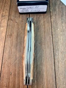 Wendell Carson Fighting Bull Doctor’s Knife Mammoth Bark Ivory 2006
