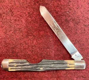 Queen Steel EO #62 Single Blade  Imitation Winterbone