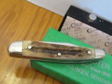 Hen & Rooster Bertram Cutlery Solingen Germany Stag  Pattern # 542DS