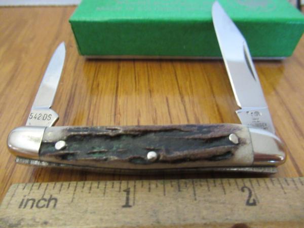Hen & Rooster Bertram Cutlery Solingen Germany Stag  Pattern # 542DS