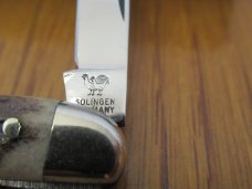 Hen & Rooster Bertram Cutlery Solingen Germany Stag  Pattern # 542DS