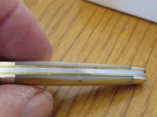Bulldog Brand 2000 Gold Lip Pearl  Pen