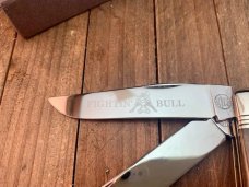 Wendell Carson Fighting Bull Swayback Trapper Rogers Jigged Green Bone