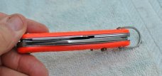 Camillus Straight Line Chute Knfe Minty Vietnam Era Never Honed Rast Tight Bail Perfect Handles 