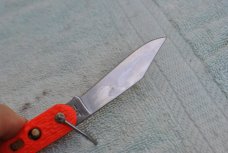 Camillus Straight Line Chute Knfe Minty Vietnam Era Never Honed Rast Tight Bail Perfect Handles 