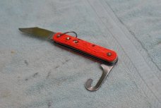 Schrade Walden NY USA Stainless Chute Knife Bail Factory Edge Tight Fast Out Vietnam Era 