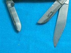 VINTAGE TREE UNITED BOKER CANDY STRIPE RUSTLER STOCK UC124CS FANCY FOLDING POCKET KNIFE KNIVES OLD