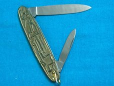 VINTAGE ARNEX SOLINGEN GERMANY POCKET WATCH FOB EQUAL END CIGAR PEN JACK KNIFE KNIVES OLD TOOLS