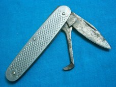 VINTAGE 2 BLADE STAINLESS ULSTER KNIFE CAMPING SURVIVAL FOLDING POCKET KNIFE KNIVES OLD