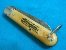 VINTAGE COLONIAL USA LAND O LAKES AD TL29 TL-29 ELECTRICIANS FOLDING POCKET JACK KNIFE KNIVES OLD