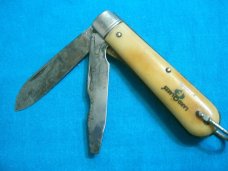 VINTAGE COLONIAL USA LAND O LAKES AD TL29 TL-29 ELECTRICIANS FOLDING POCKET JACK KNIFE KNIVES OLD