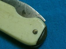 VINTAGE IMPERIAL AMERICAN BOY EASY OPEN JACK FOLDING POCKET KNIFE KNIVES OLD AD MILITARY AIRPLANE