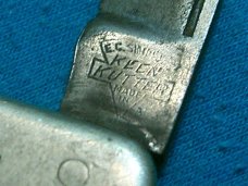 VINTAGE KEEN KUTTER EC SIMMONS USA BEST ENGLISH STEEL FOLDING POCKET JACK KNIFE KNIVES OLD