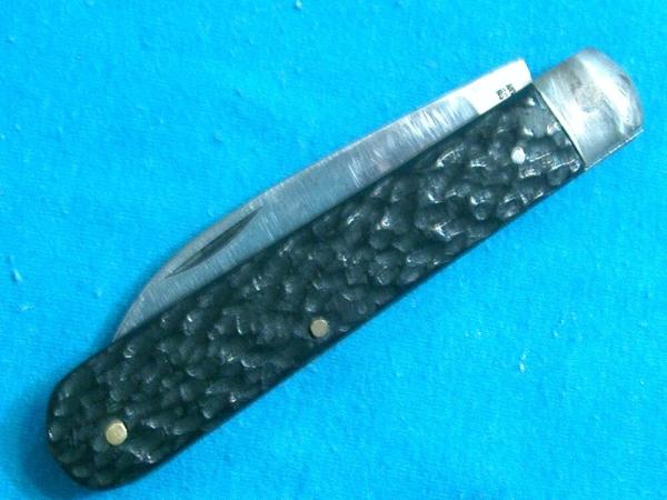VINTAGE F HERDER A SW SOLINGEN FOLDING POCKET BAREHEAD JACK KNIFE KNIVES OLD JIGGED