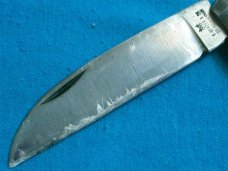 VINTAGE F HERDER A SW SOLINGEN FOLDING POCKET BAREHEAD JACK KNIFE KNIVES OLD JIGGED