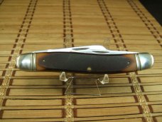 SCHRADE OLD TIMER 858 LUMBERJACK U.S.A. NOS WITH 2 PC. BOX, SLEEVE, PAPERS ALL IN MINT CONDITION