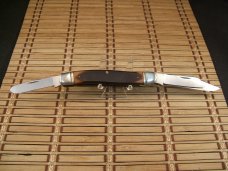 SCHRADE OLD TIMER 858 LUMBERJACK U.S.A. NOS WITH 2 PC. BOX, SLEEVE, PAPERS ALL IN MINT CONDITION