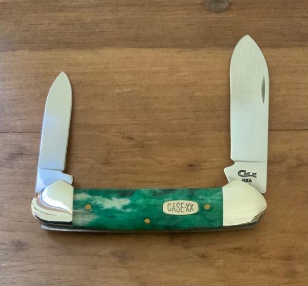 1997 Case Canoe Green Appaloosa
