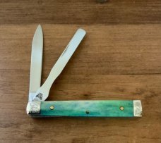 CASE Baby Doctor Pill Buster Peacock Appaloosa Scrolled Bolsters