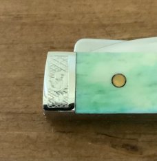 CASE Baby Doctor Pill Buster Peacock Appaloosa Scrolled Bolsters