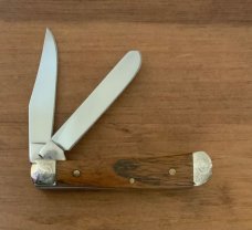 CASE Tiny Trapper Knife Bois d’arc #100 Texas Shield