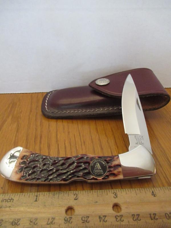 Buck 1997 Limited Edition Jigged Bone Sawby Lock Model 532 Buck 1997 Limited Edition Jigged Bone Sawby Lock Model 532