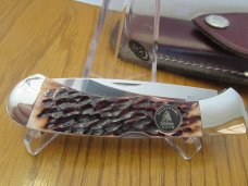 Buck 1997 Limited Edition Jigged Bone Sawby Lock Model 532 