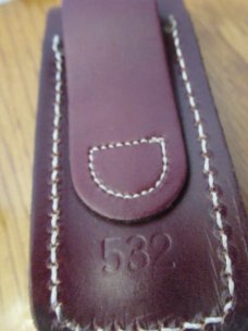 Buck 1997 Limited Edition Jigged Bone Sawby Lock Model 532 
