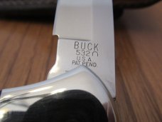 Buck 1997 Limited Edition Jigged Bone Sawby Lock Model 532 