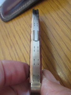 Buck 1997 Limited Edition Jigged Bone Sawby Lock Model 532 