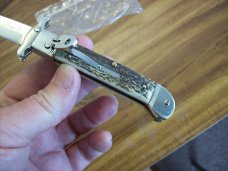 Vintage Hubertus Knife Guardian W/Swing Guard Scarce UNUSED