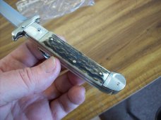Vintage Hubertus Knife Guardian W/Swing Guard Scarce UNUSED