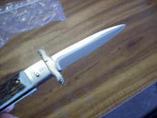 Vintage Hubertus Knife Guardian W/Swing Guard Scarce UNUSED