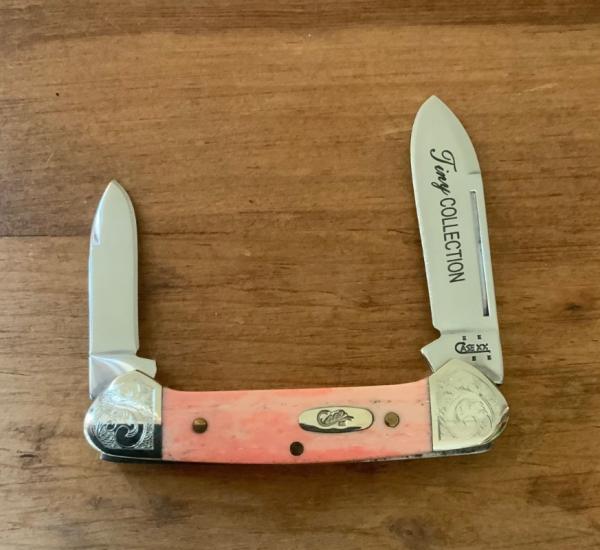 CASE Baby Butterbean Knife Tiny Collection Salmon Shepherd Hills Exclusive