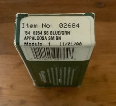 CASE Trapper Blue/Green Appaloosa